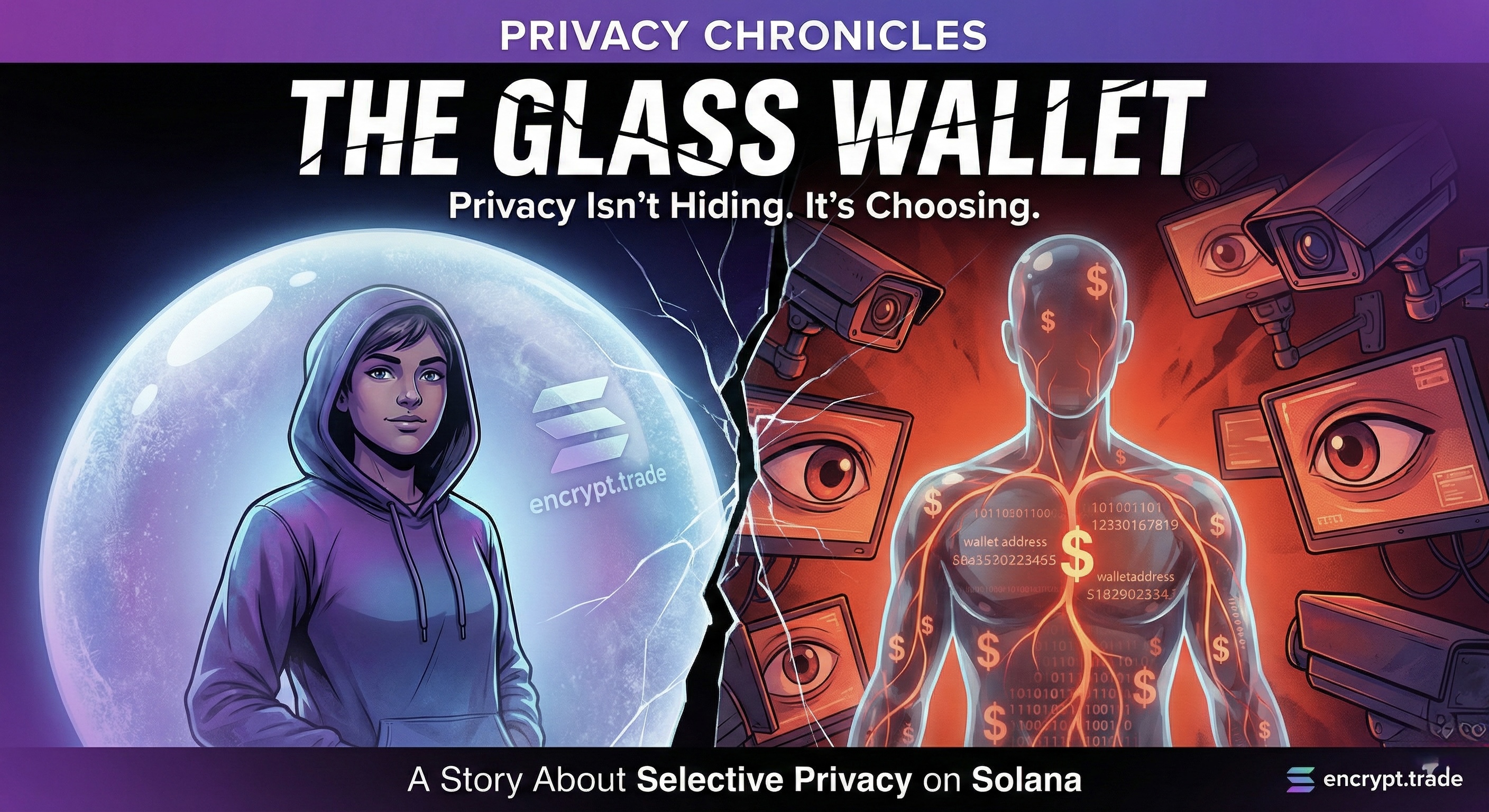 The Glass Wallet Cover